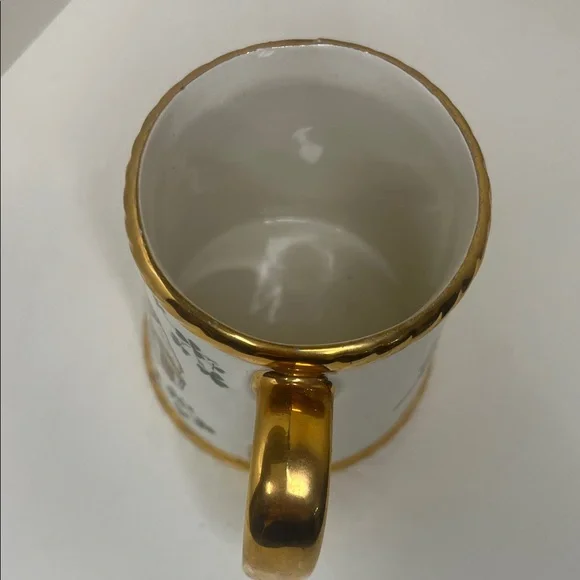 Vintage | Carrigaline Pottery Cork Ireland Mug Gold Trim Celtic Souvenir - Picture 5 of 5